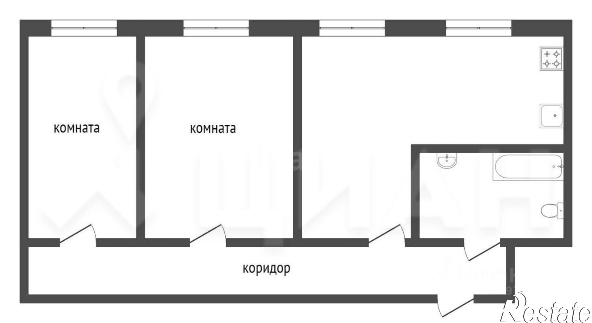 Купить квартиру за 4 150 000 рублей на улица Ленина, 54