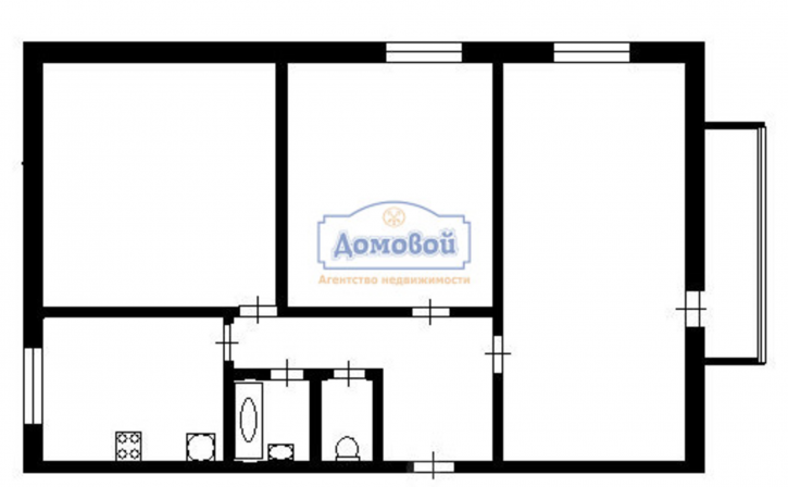 3-комн квартира Суворова ул., 183