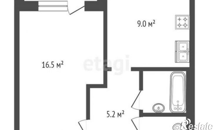 1-комн квартира площадь Первых Космонавтов, 6,  д. 6