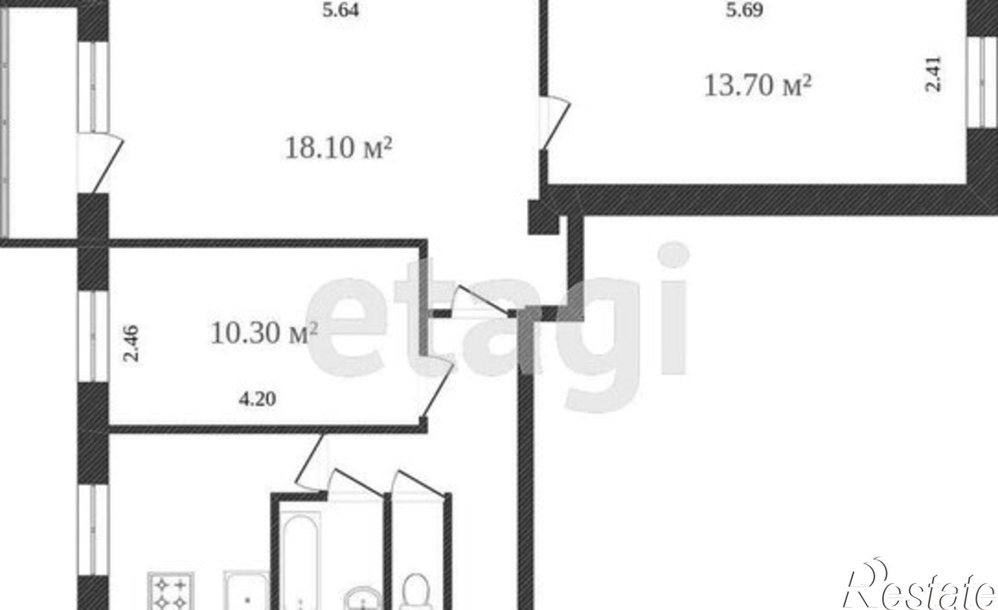 Купить квартиру за 4 000 000 рублей на ул Московская, 197