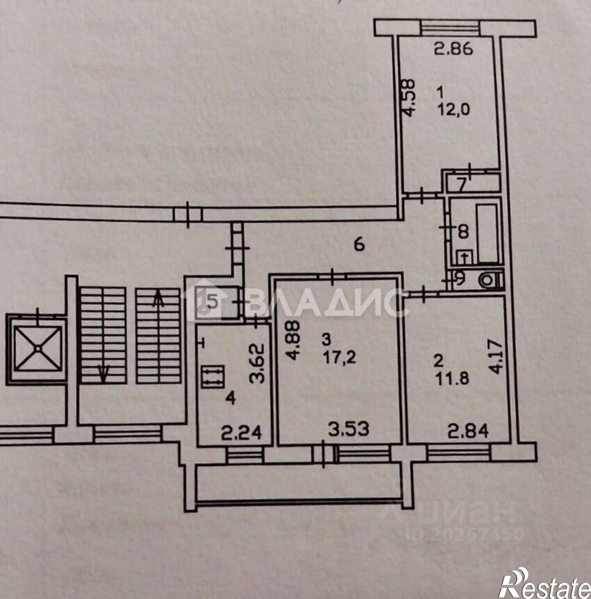Купить квартиру за 6 500 000 рублей на Грабцевское шоссе, 154