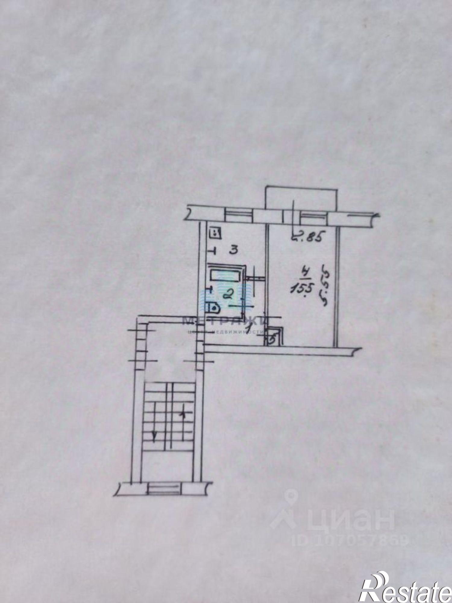 Купить квартиру за 3 250 000 рублей на ул Тульская, 88/36