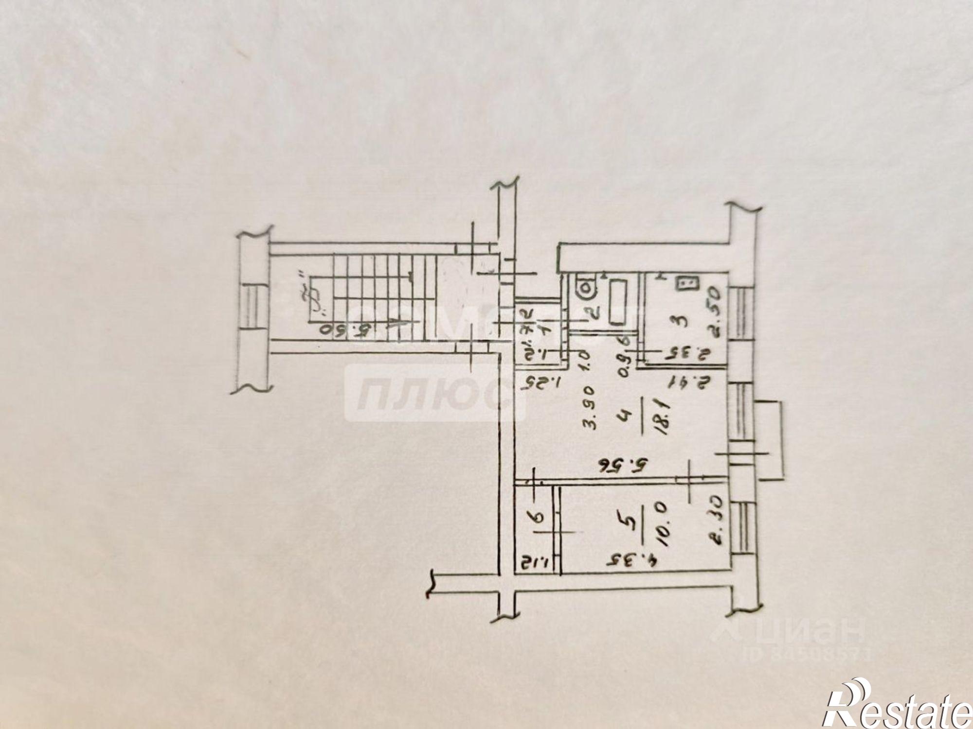 Купить квартиру за 3 800 000 рублей на площадь Победы, 15
