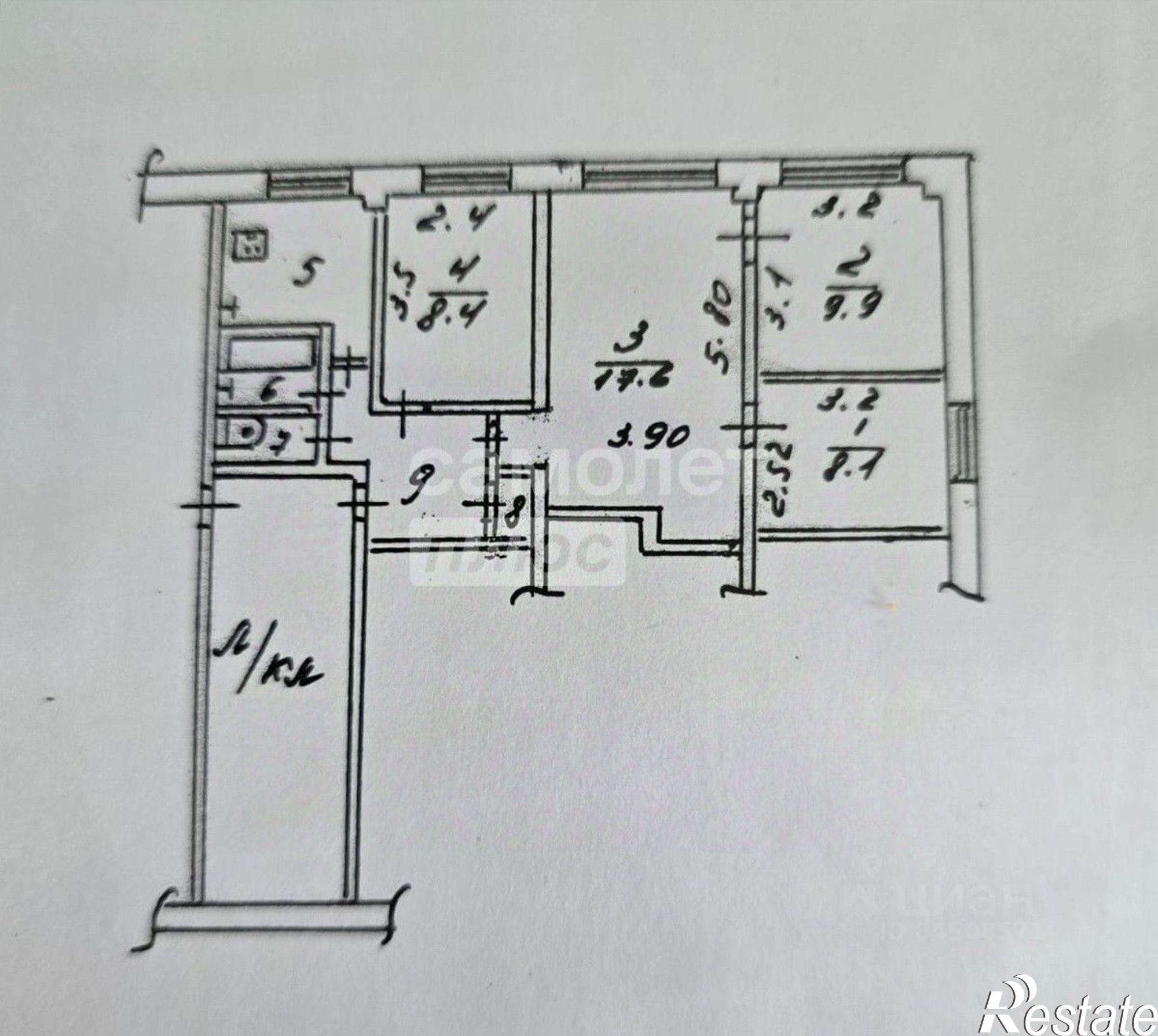 Купить квартиру за 3 500 000 рублей на Майская улица, 8