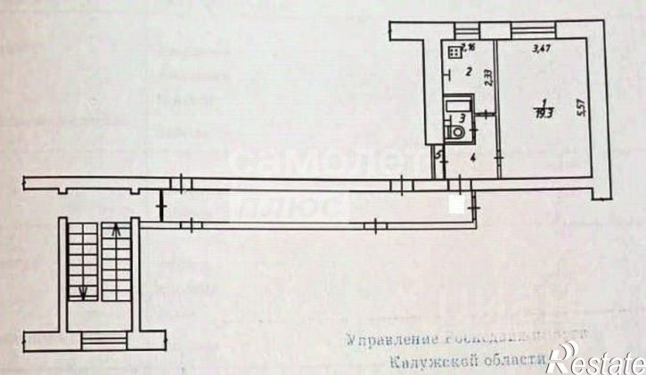 1-комн квартира Карачевская улица, 23,  д. 23