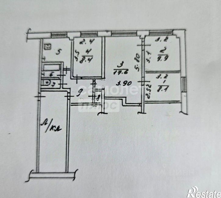 4-комн квартира Майская улица, 8,  д. 8