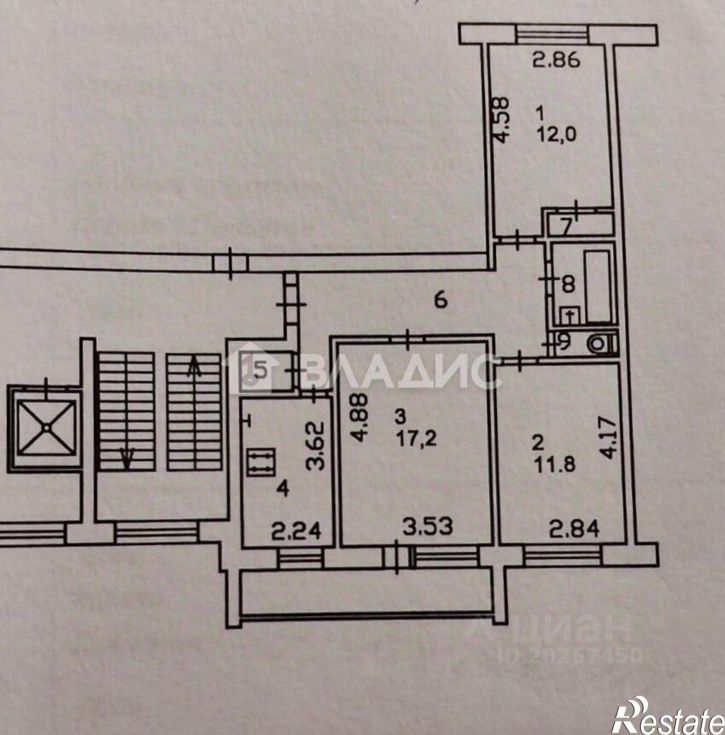 3-комн квартира Грабцевское шоссе, 154,  д. 154