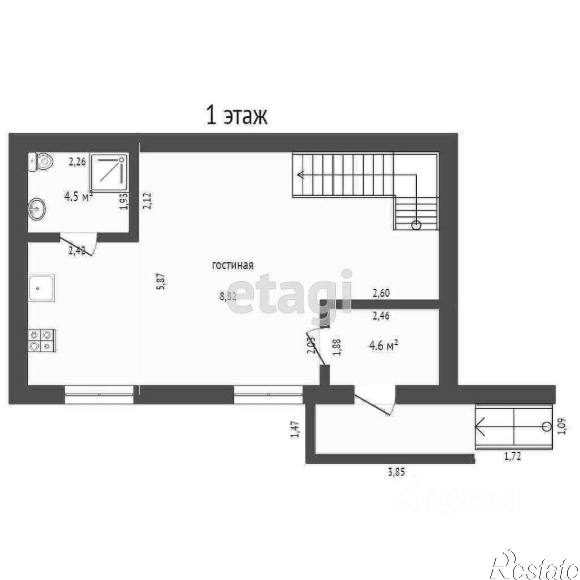Купить квартиру за 15 100 000 рублей на Садовая улица, 113