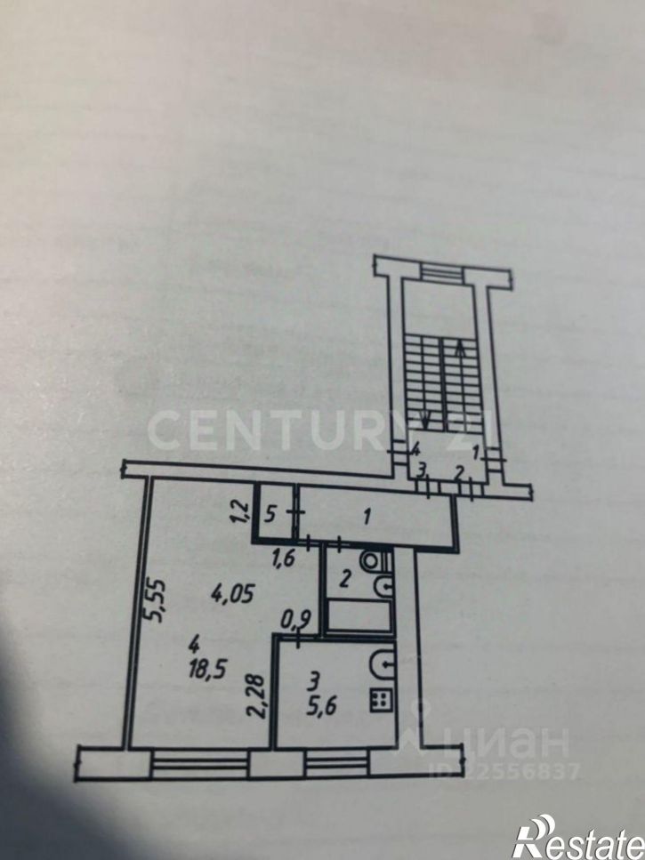 1-комн квартира Калуга г., Платова ул., д.4