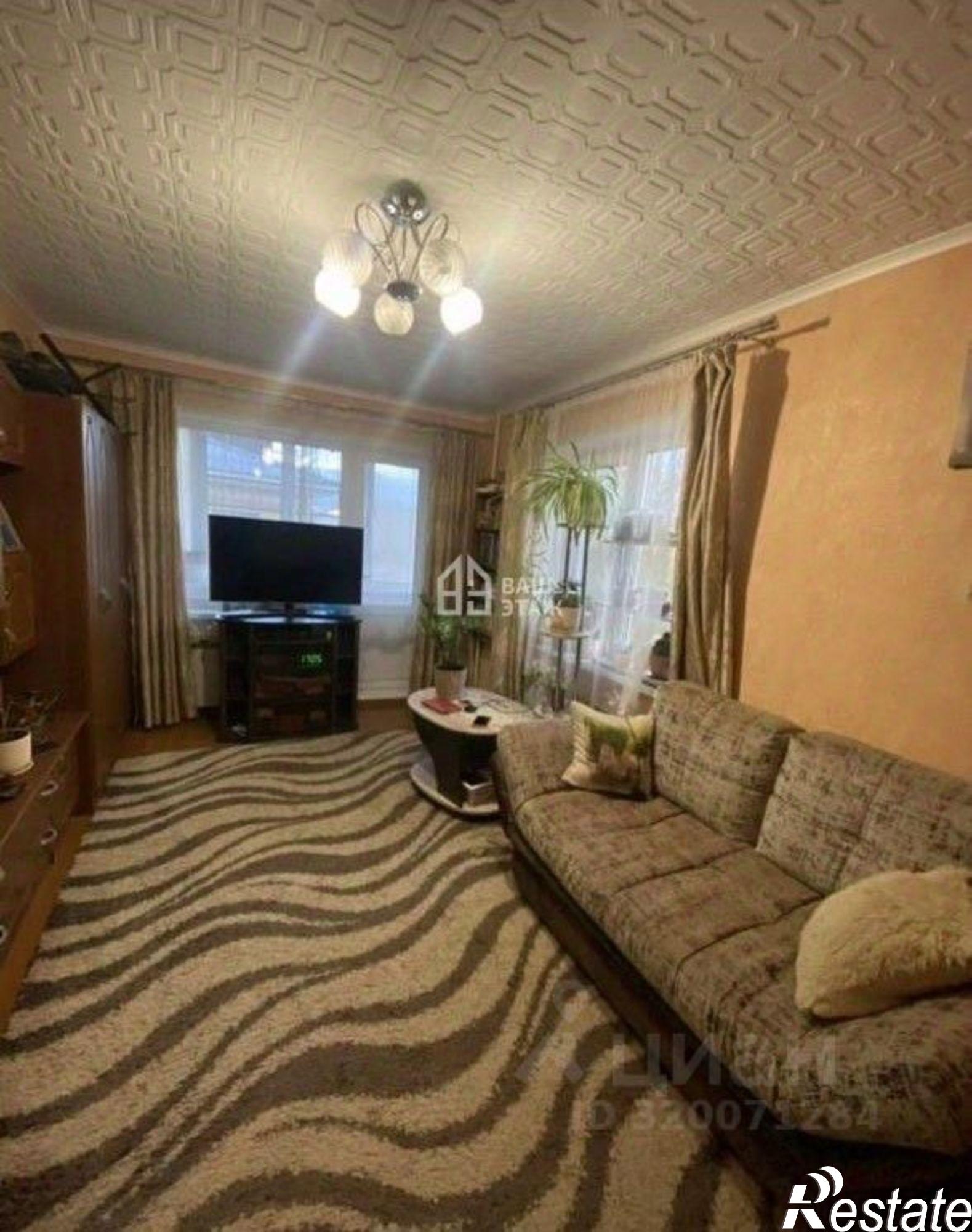 Купить квартиру за 2 870 000 рублей на ул Молодежная, 1