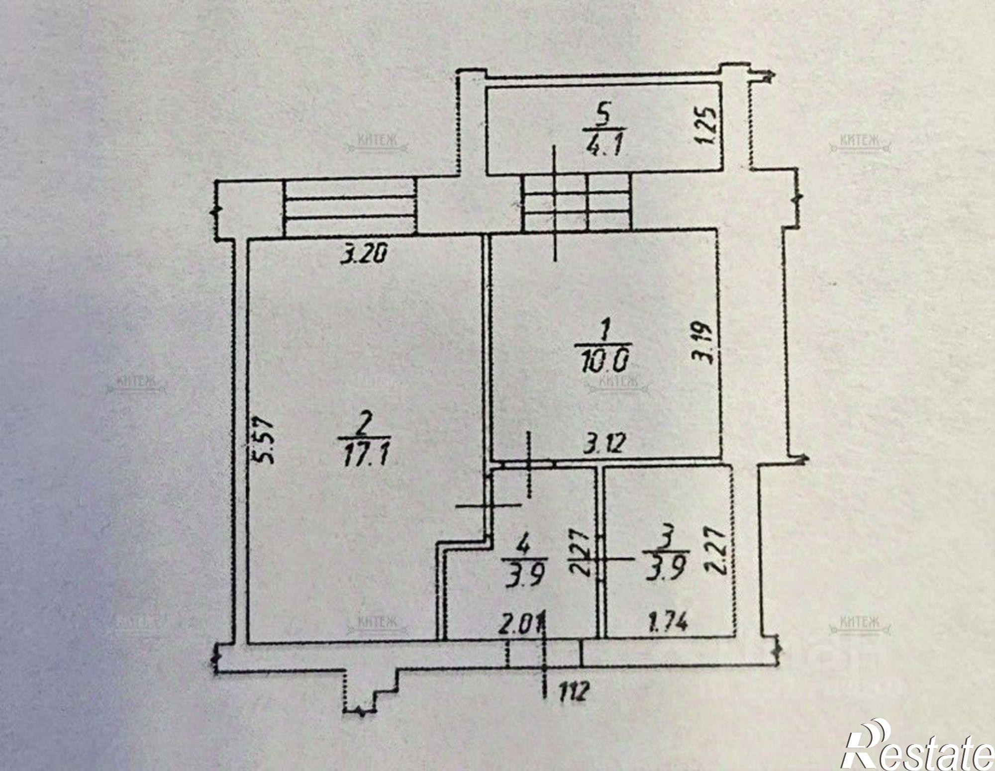 Купить квартиру за 3 971 000 рублей на 3-й Академический проезд, 6