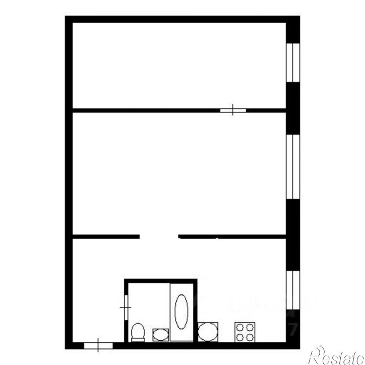 2-комн квартира ул Проезжая, 23,  д. 23