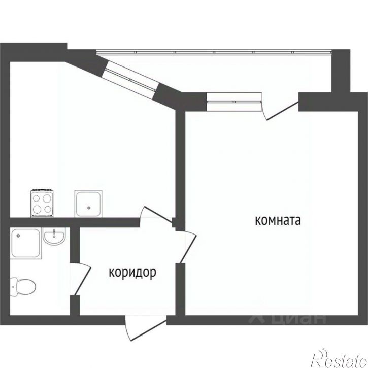 1-комн квартира улица Георгия Амелина, 3,  д. 3