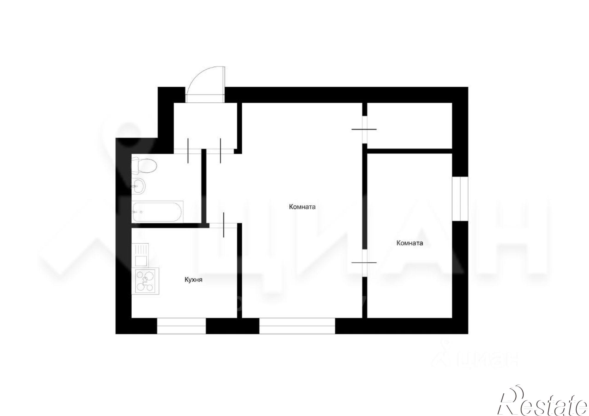 Купить квартиру за 3 500 000 рублей на улица Салтыкова-Щедрина, 71