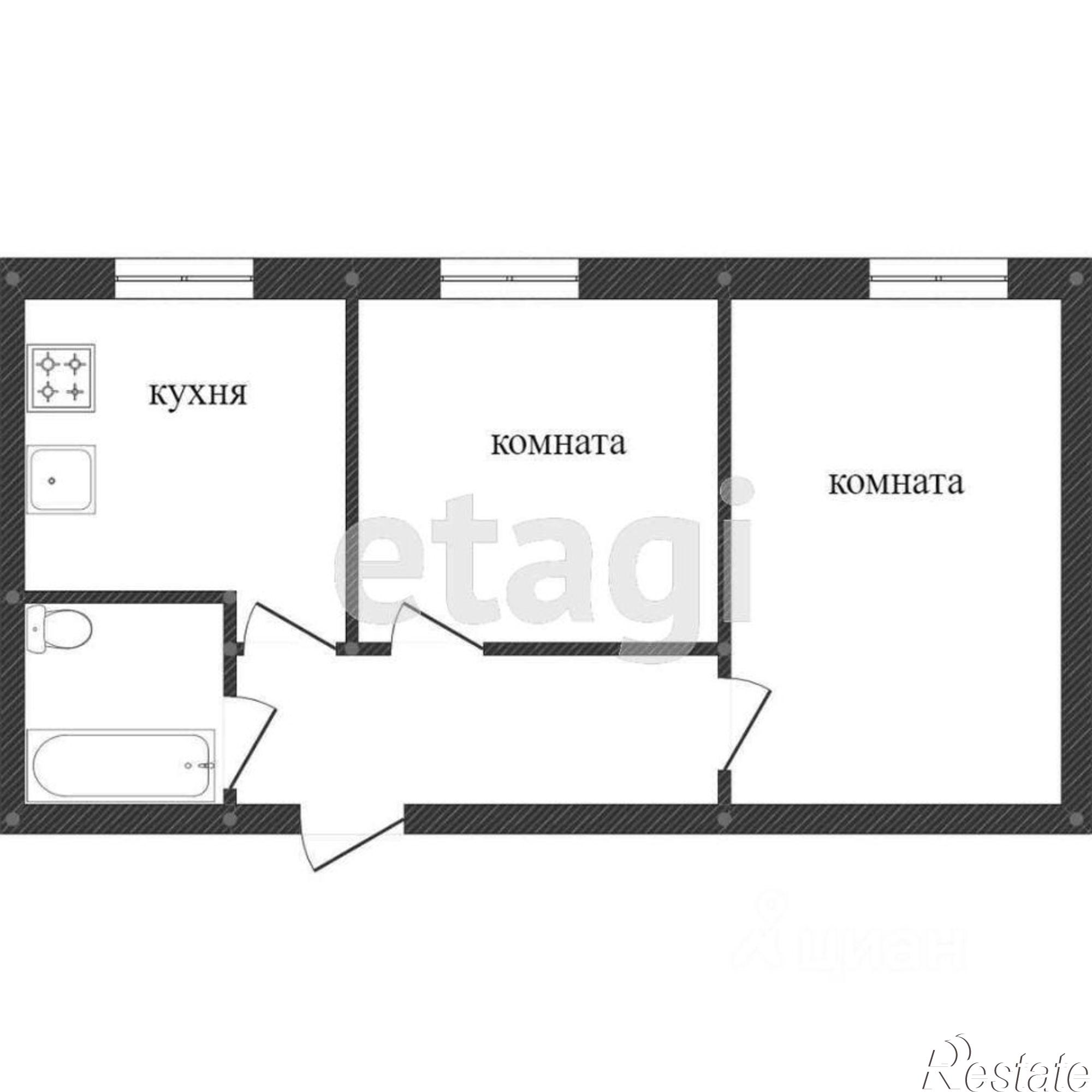 Купить квартиру за 6 150 000 рублей на улица Георгия Амелина, 47