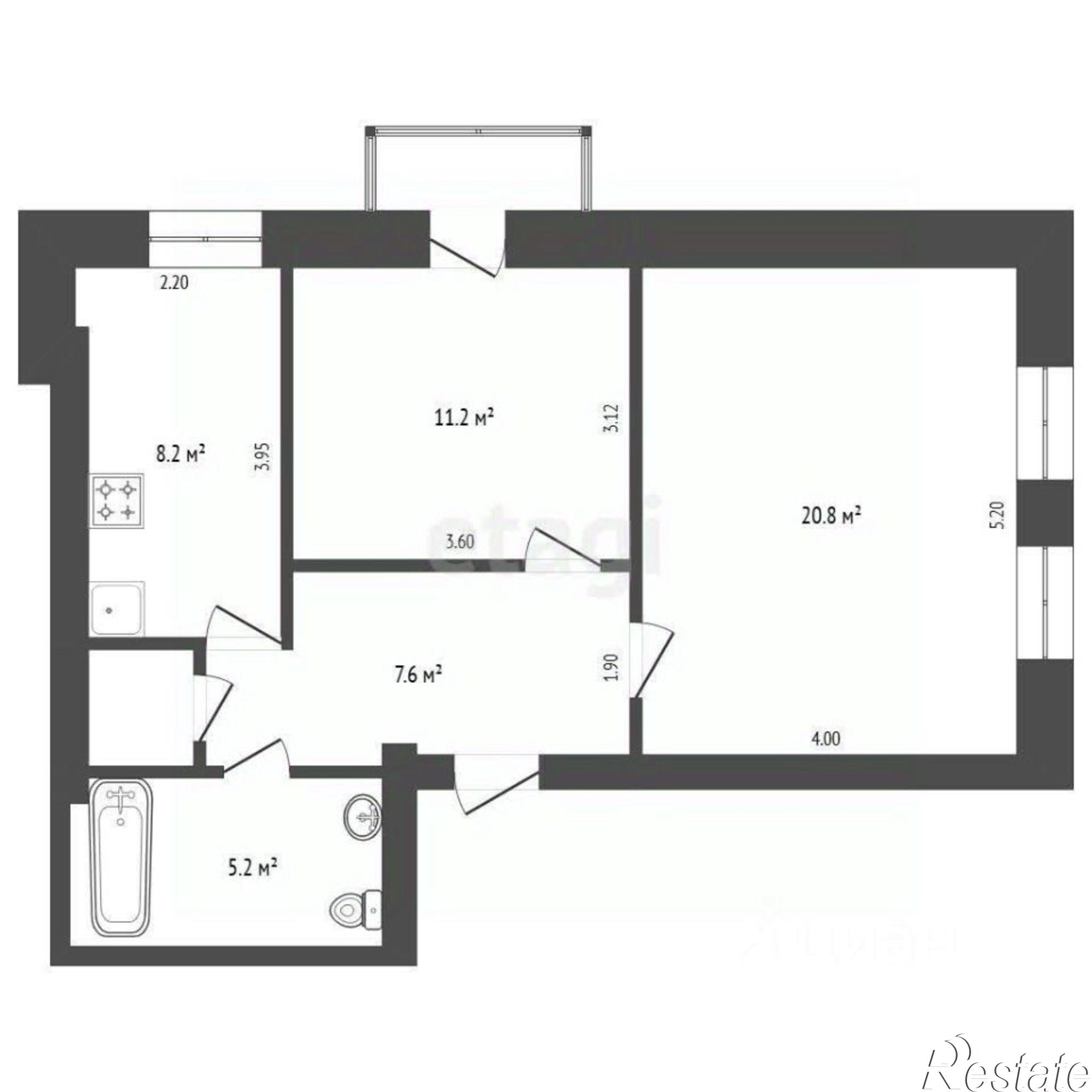 Купить квартиру за 10 300 000 рублей на улица Кирова, 54