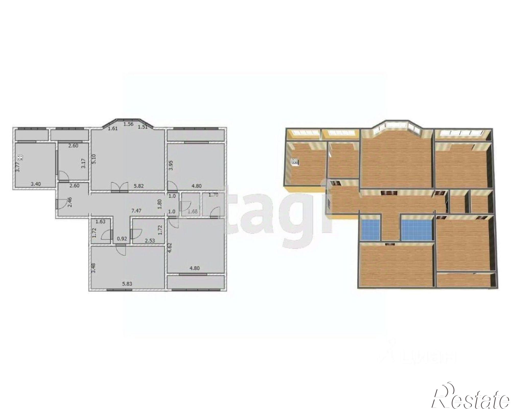 Купить квартиру за 35 000 000 рублей на ул Тульская, 34/2