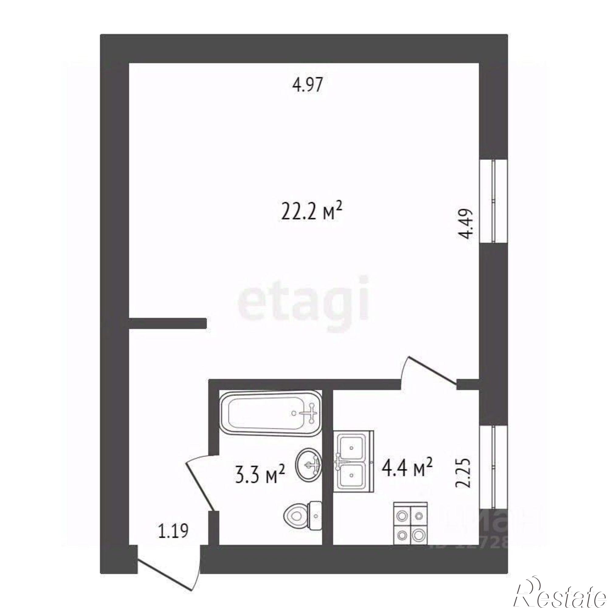 Купить квартиру за 1 800 000 рублей на городской округ Калуга