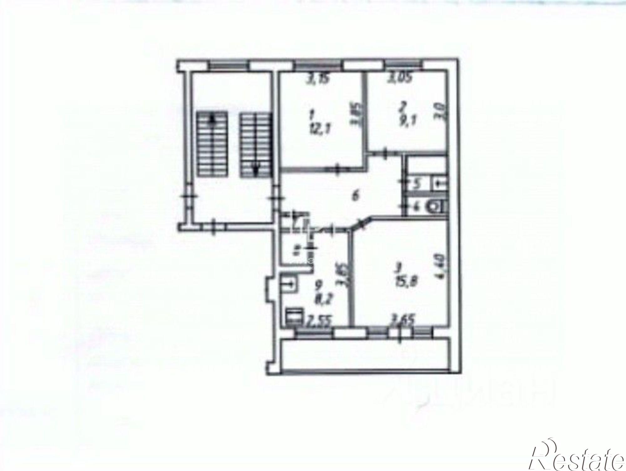 Купить квартиру за 4 150 000 рублей на ул Московская, 313а