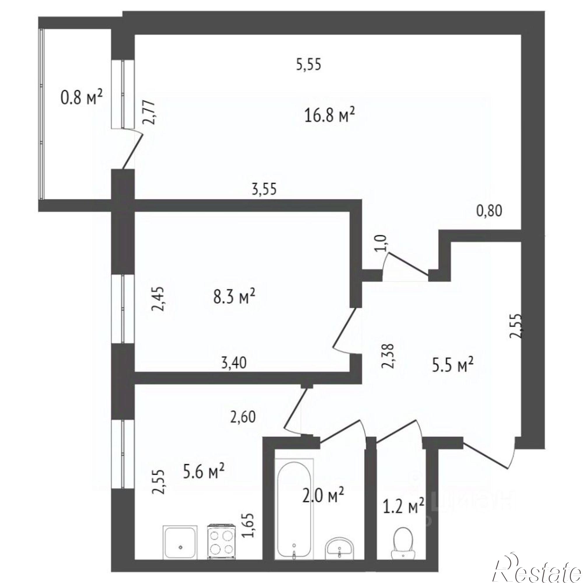 Купить квартиру за 3 500 000 рублей на пер Малинники, 9