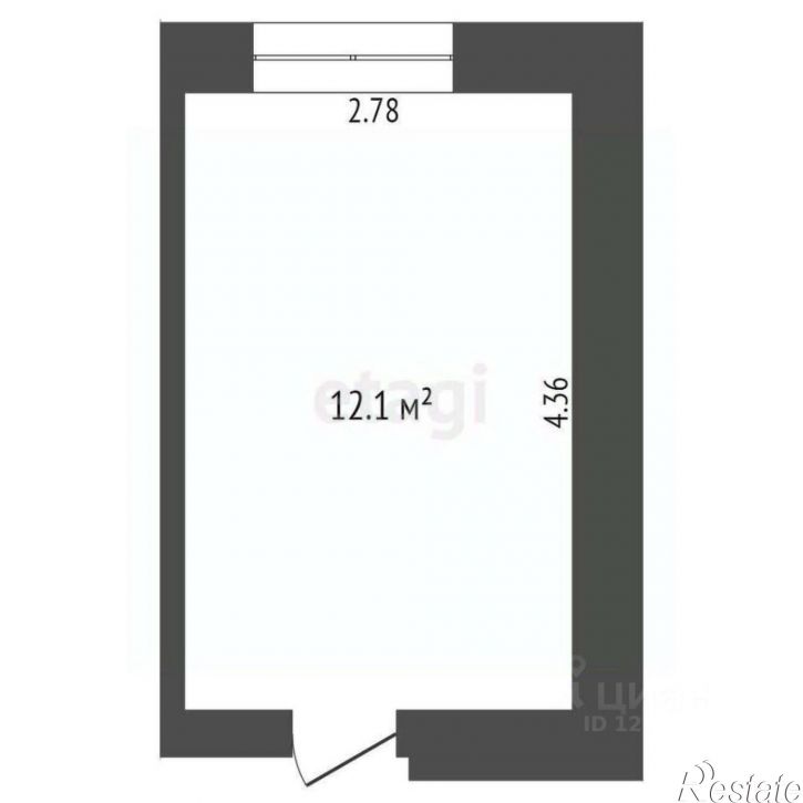 Комната улица Вишневского, 19,  д. 19