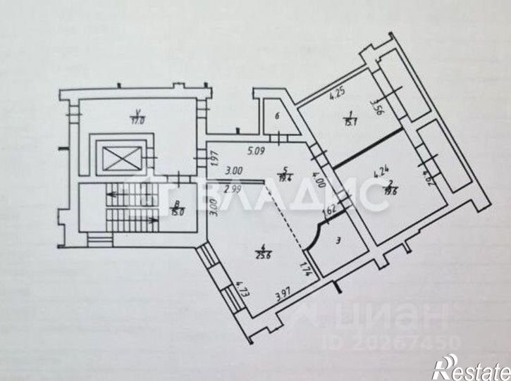 2-комн квартира Тульская улица, 32,  д. 32