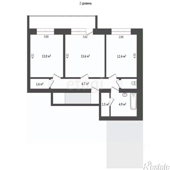 4-комн квартира улица Фридриха Энгельса, 147,  д. 147