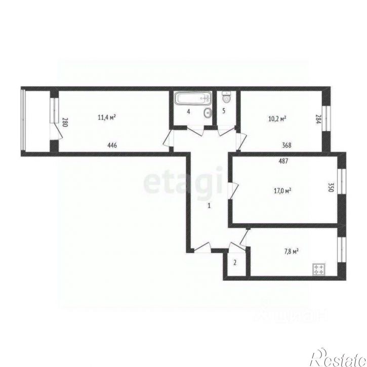 3-комн квартира ул Кибальчича, 3,  д. 3