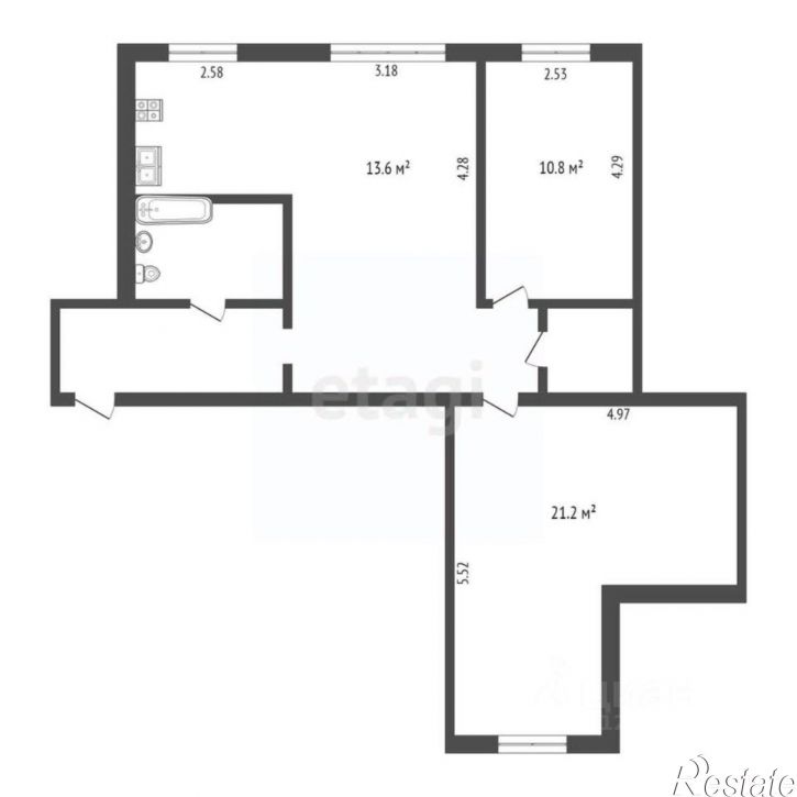 3-комн квартира ул Суворова, 116,  д. 116