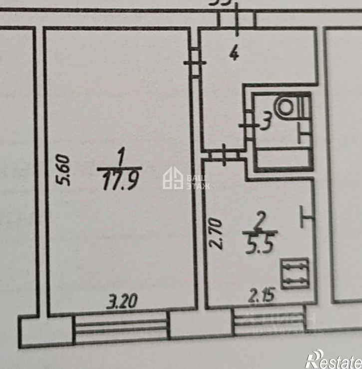 1-комн квартира улица Клюквина, 27,  д. 27