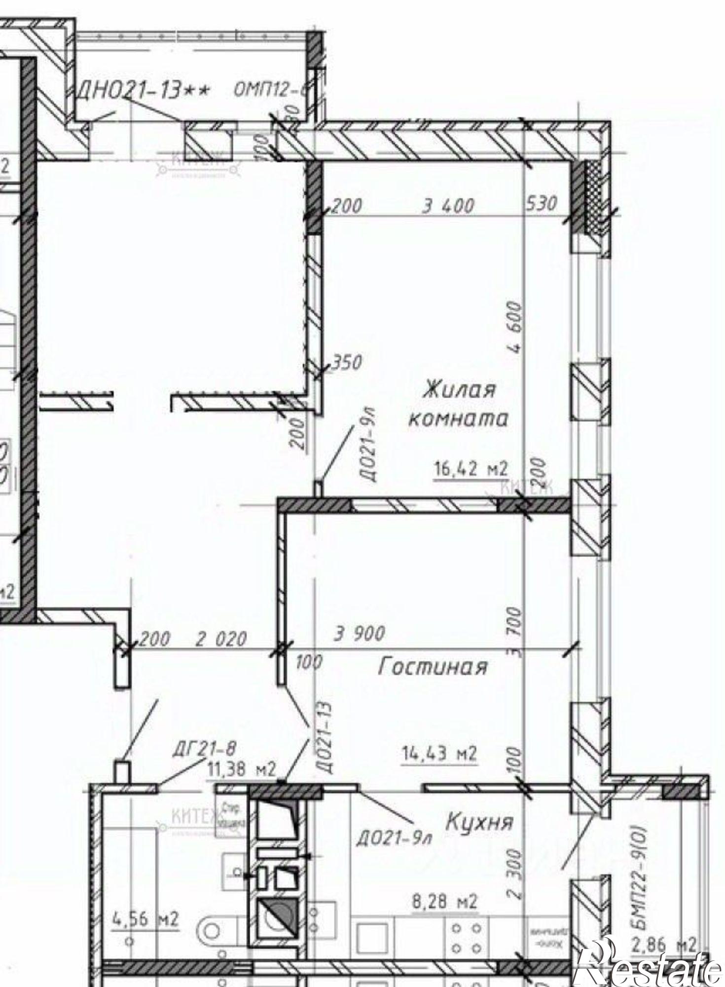 Купить квартиру за 6 624 800 рублей на ул Азаровская, 40 1