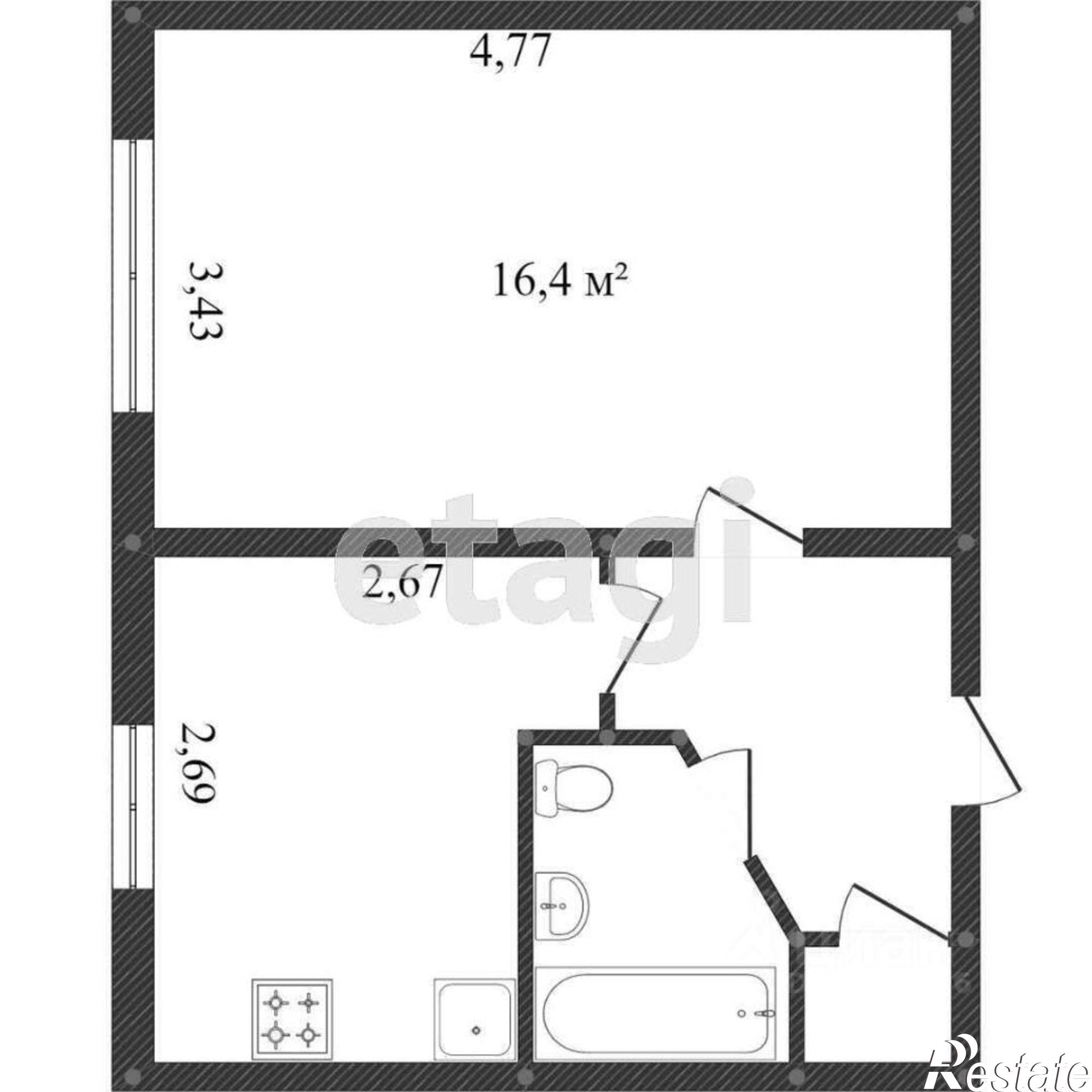 Купить квартиру за 3 100 000 рублей на улица Вишневского, 10