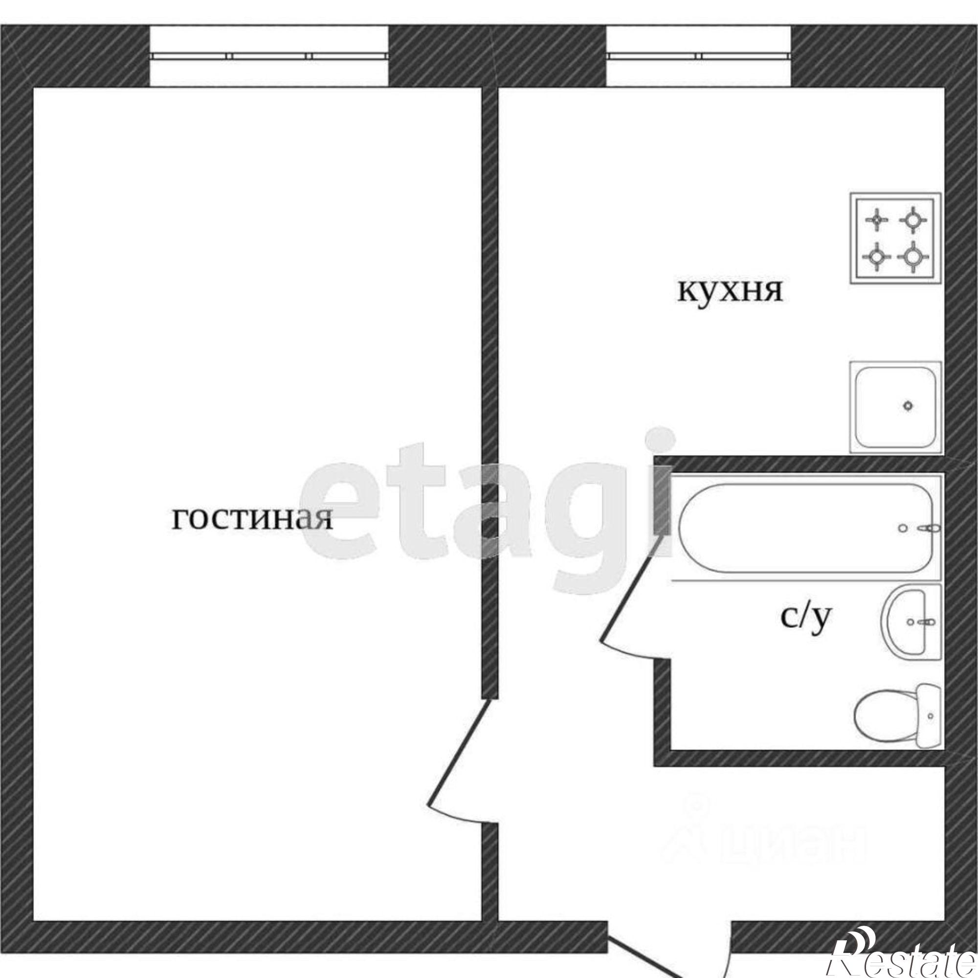 Купить квартиру за 2 300 000 рублей на ул Клюквина, 27