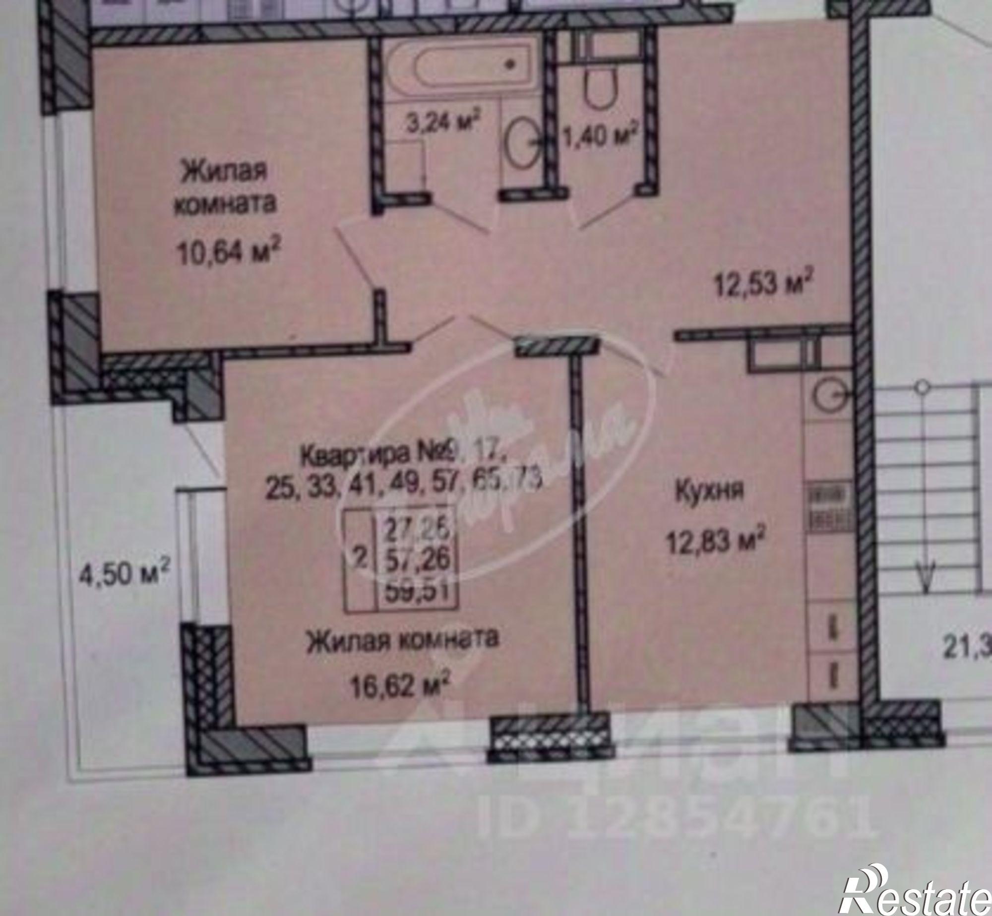 Купить квартиру за 6 000 000 рублей на проезд Юрия Круглова, 8