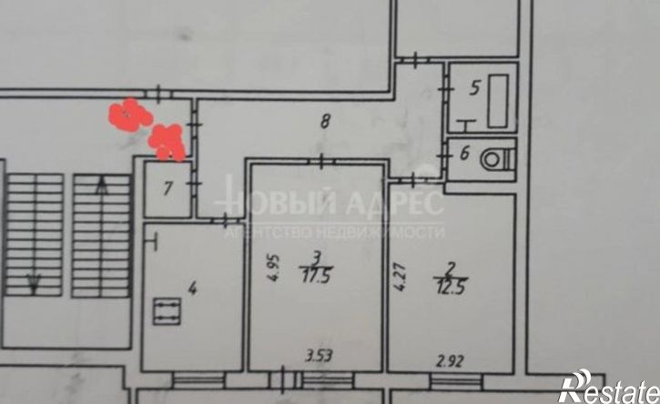 3-комн квартира Майская улица, 36,  д. 36