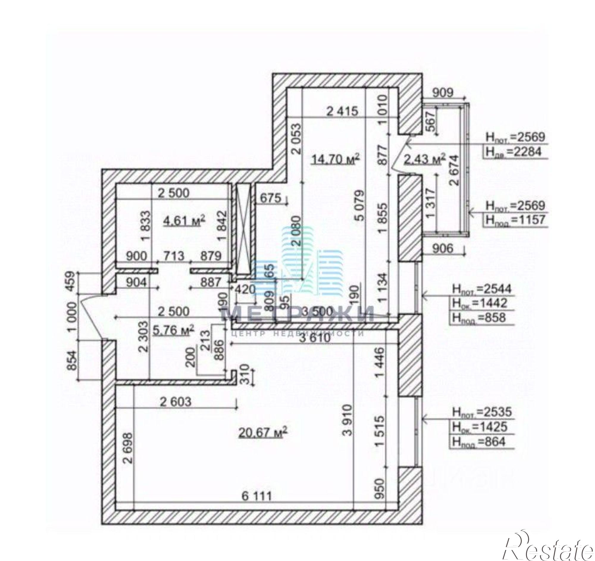 Купить квартиру за 4 500 000 рублей на проезд Юрия Круглова, 3