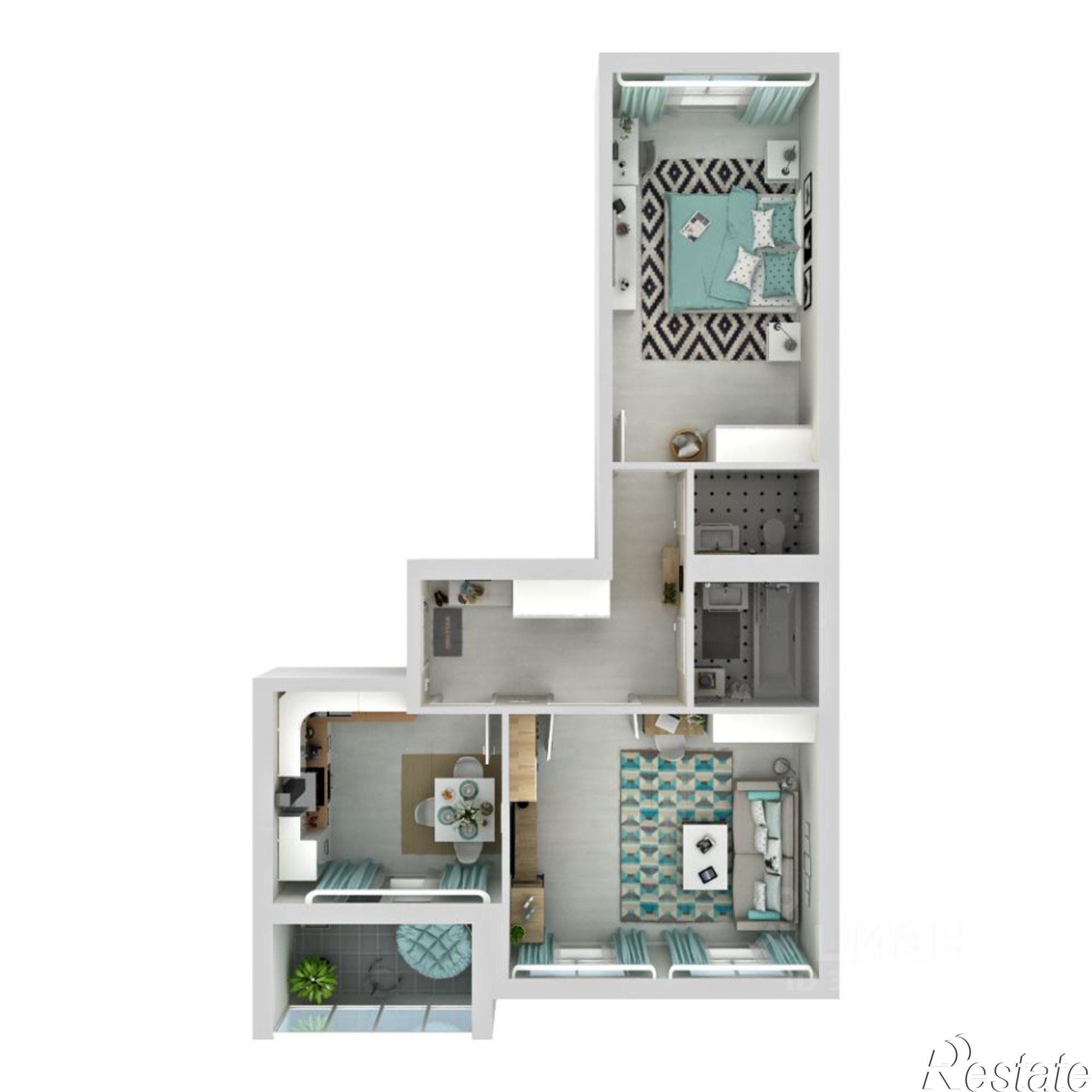 Купить квартиру за 5 882 000 рублей на Изумрудная улица, 6