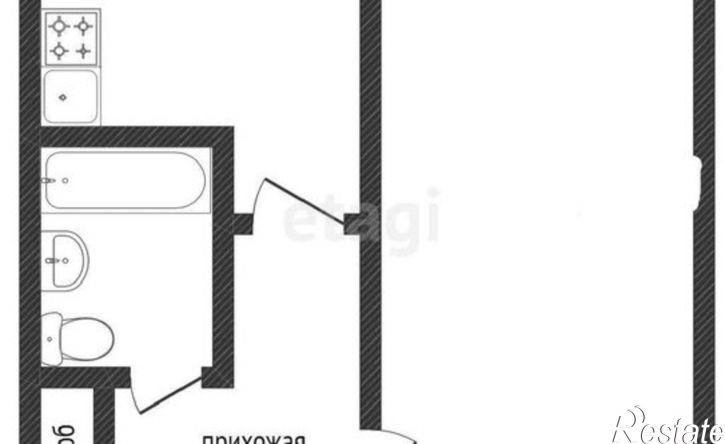 1-комн квартира ул Карачевская, 21,  д. 21