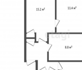 3-комн, 50кв м, этаж 4/5 пер Малинники, 7
