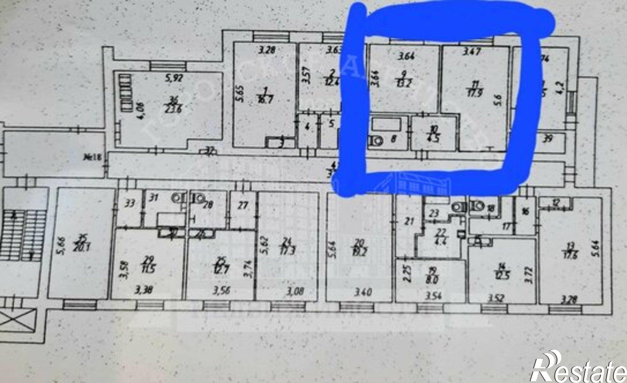 Купить квартиру за 2 100 000 рублей на Комсомольская улица, 5