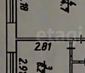1-комн, 29кв м, этаж 2/3 ул Павла Ягужинского, 2