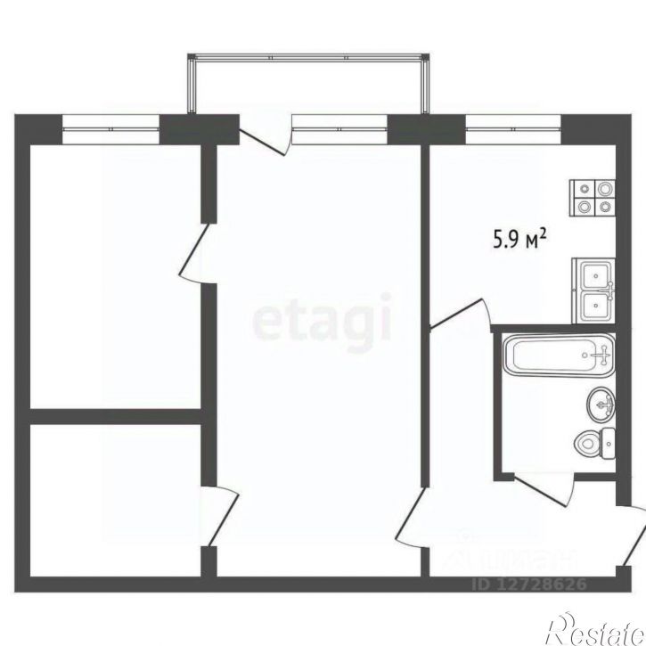 2-комн квартира ул Привокзальная, 8,  д. 8