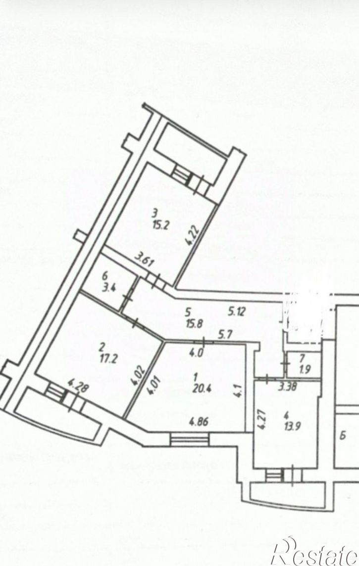 3-комн квартира Грабцевское шоссе, 104,  д. 104