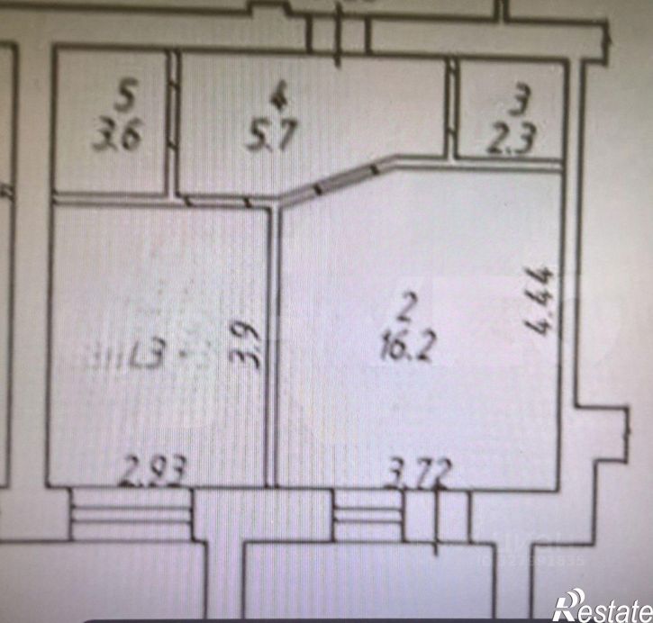 1-комн квартира ул Калужского Ополчения, 3 1,  д. 3 1,  к. 1