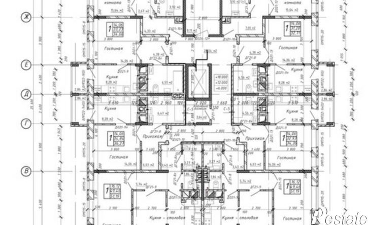 1-комн квартира ул Азаровская, 40 1,  д. 40 1,  к. 1