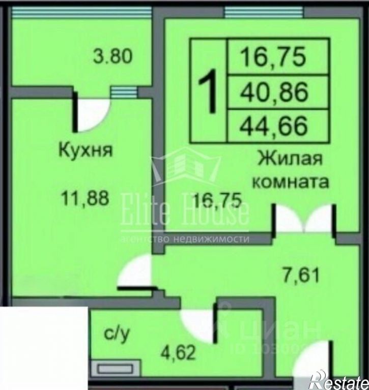 1-комн квартира Калуга г., Минская ул., д.2