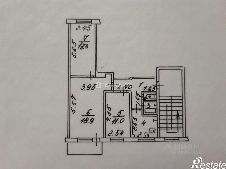 3-комн квартира Привокзальная улица, 11,  д. 11