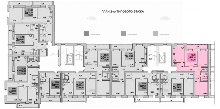 3-комн квартира Резванская ул, д.5