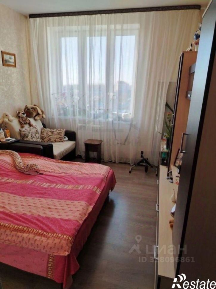 1-комн квартира улица Льва Толстого, 3,  д. 3