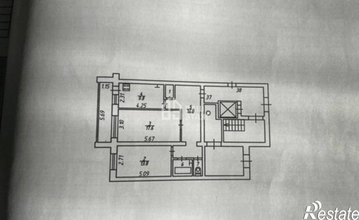 2-комн квартира улица Калужского Ополчения, 5,  д. 5